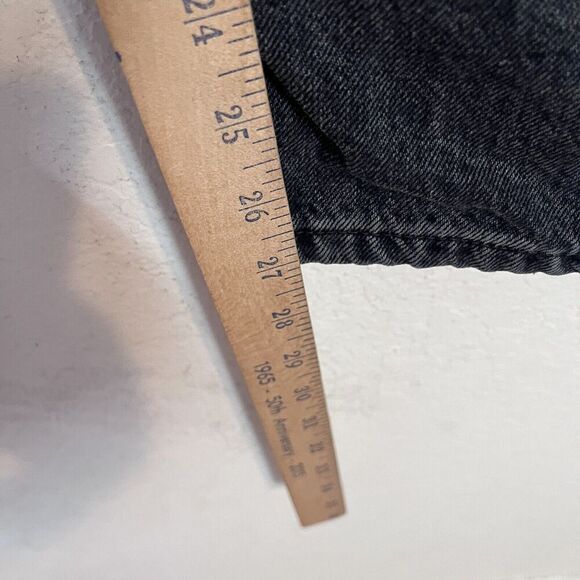 Everlane The Curvy 90's Cheeky Straight Grey Women's Jeans Size 26 Button Fly - Picture 10 of 10